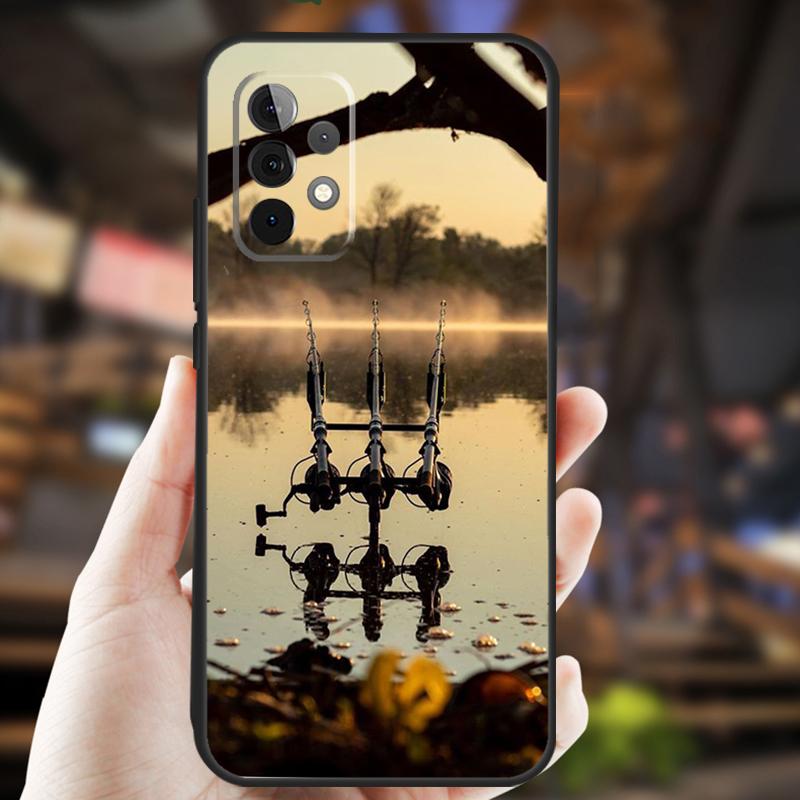 Carp Fishing Fish Case For Samsung Galaxy A34 A06 A05 A32 A16 A55 A36 A26 A54 A14 A22 A52 A35 A15 A53 A13 A56