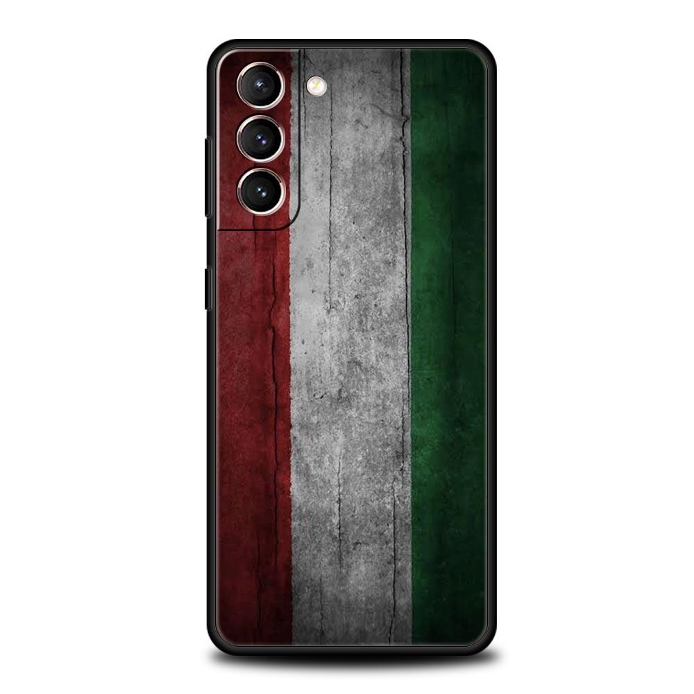 Чехол для телефона Флаг Италии Для Samsung Galaxy S24 S23 S22 S20 Ultra S21 FE 5G S10 S9 Plus S10E S8 Мягкий силиконовый чехол
