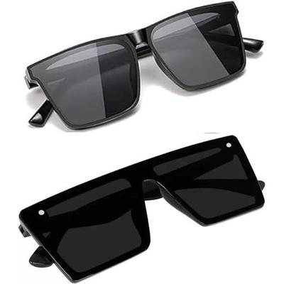Sheomy Cat Eye Candy MC Stan Unisex Combo предложение набор из 2 очков Белые Черные Солнцезащитные очки Женские и мужские Малые Combo предложение