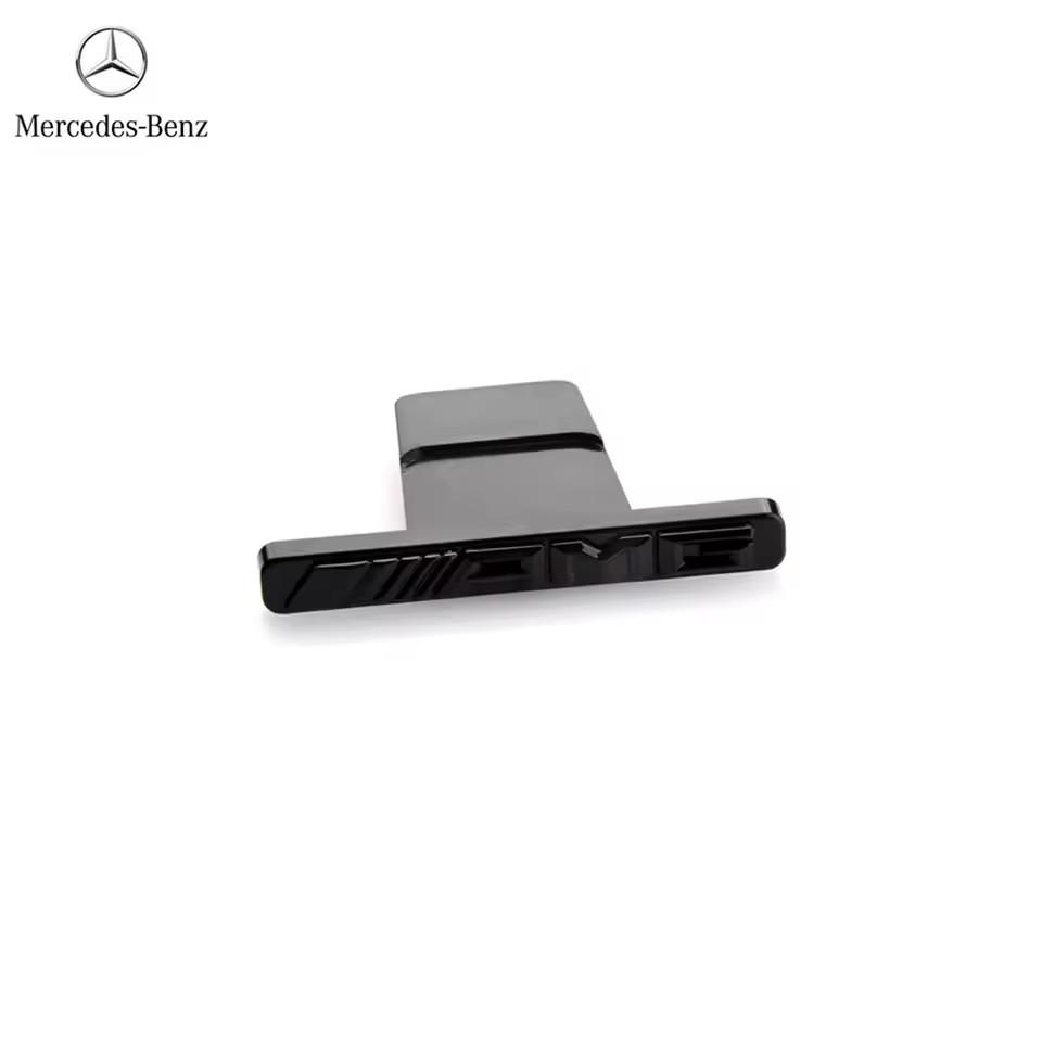 FCUI6 3D AMG Logo Emblem Car Front Grille Badge Car Styling For Mercedes Benz AMG W124 W168 W169 W176 W177 W202 W203 W204 W205 W210