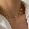 Pearl Clavicle Chain Necklace Beads Choker Neck Chain Goth Chocker Jewelry On The Neck Pendant Collar Women