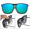 Non-polarized Clip On Sunglasses Men Photochromic Polarised Sunglasses Anti Glare Color Change Goggles Night Vision Glasses