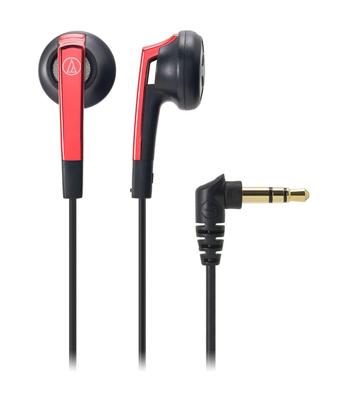 Наушники Audio Technica RD проводные внутренние вкладыши красного цвета ATH-C505