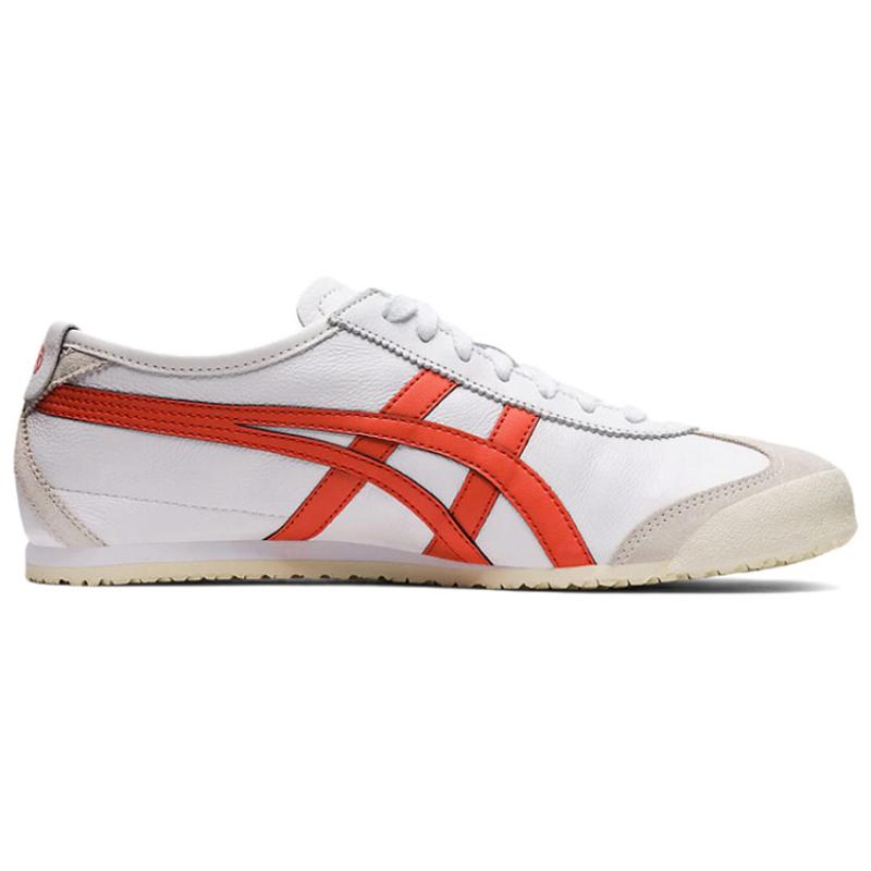 Onitsuka Tiger Mexico 66 White Red Snapper Sneakers 1183A201-106