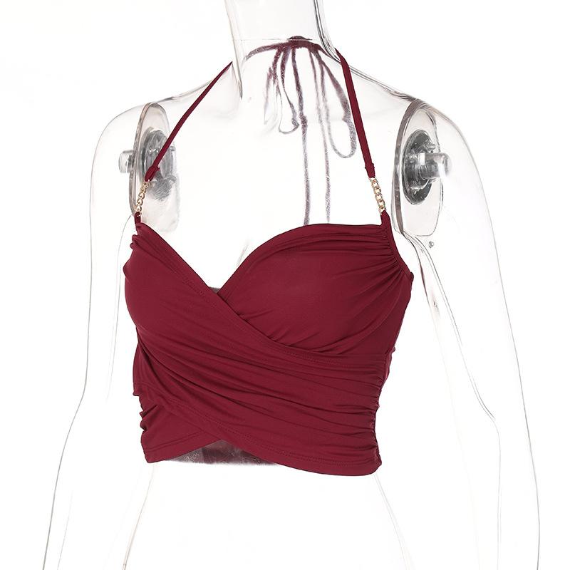 2022 пикантные женские короткие укороченные топы без рукавов, женский жилет, повседневная майка, женский топ без рукавов, женские красные футболки, женские