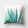 Green Tropical Plant Pillowcase Leaves Cushion Cover Sofa Lumbar Pillow Home Decor Pillowcase