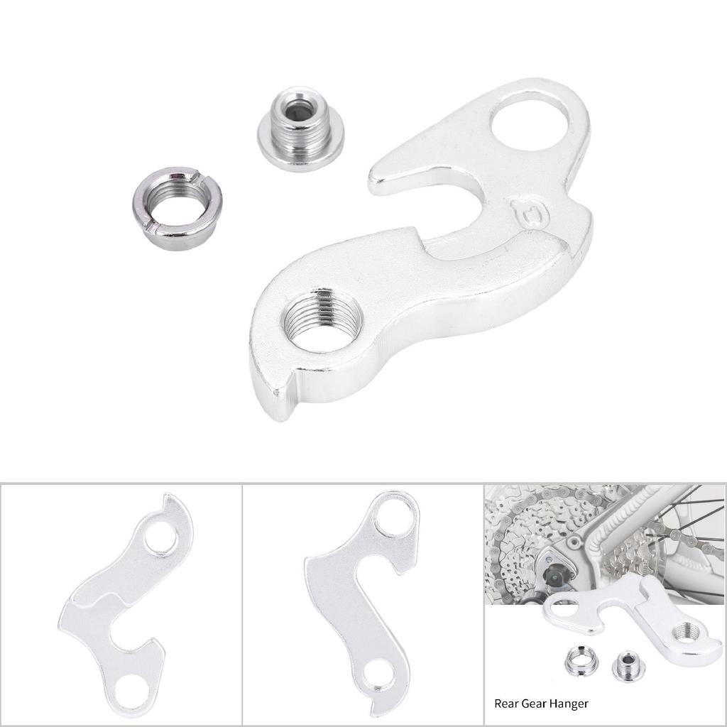 Cycling Aluminium Alloy Rear Gear Mech Derailleur Hanger Hook Dropout Frame Tail Hanger Derailleur Hanger