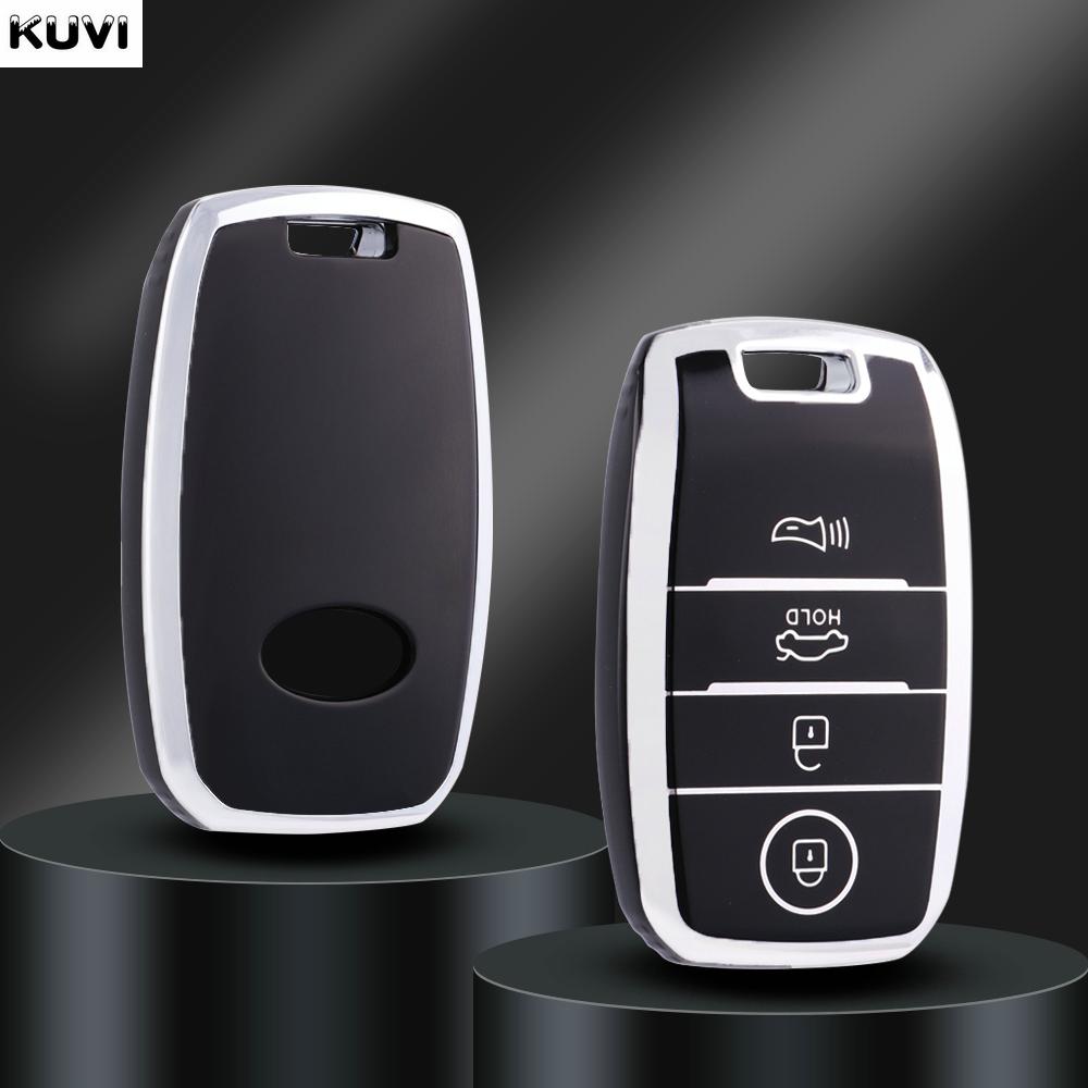 3/4 кнопки TPU чехол для KIA Rio Rio5 Sportage Ceed Cerato K3 KX3 K4 K5 Sorento Optima Picanto автомобильный пульт дистанционного управления смарт-ключ чехол