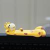 3D Desk Toy Giraffe Screen Figurine Lying Animal Giraffe Ornament Model  Auto Interior
