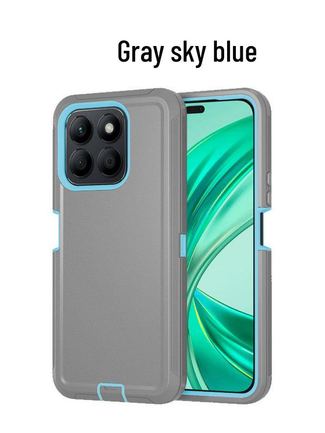 Защитный чехол-книжка 3-в-1 для Honor X8B/X8A 4G, противоударный
