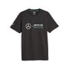 Mercedes-Amg Petronas Letter Print Design Casual Straight-Cut Short Sleeve T-Shirt Men Tops Black 621165-01