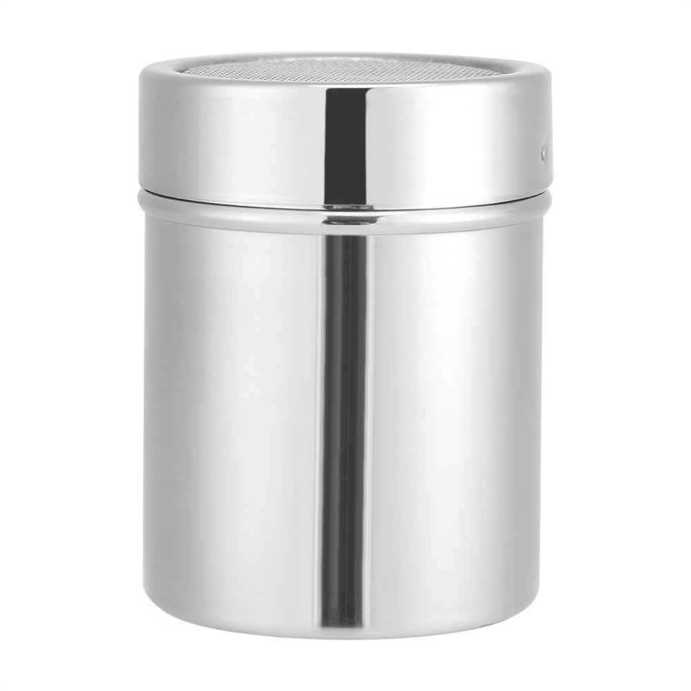Fine Mesh Chocolate Shaker Stainless Steel Powder Dispenser Durable Cocoa Powder Shaker  Cocoa