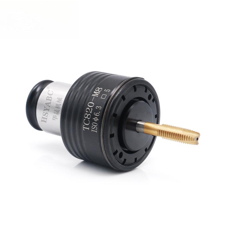 Резьбонарезной станок TC820 с защитой от крутящего момента, сверлильным станком с качающимся рычагом и патроном с защитой от перегрузки