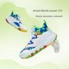 Баскетбольные кроссовки Li Ning Pioneer Primary 3.0, удобные, прочные, дышащие, средней высоты, детские, баскетбольные кроссовки, белые, синие, красные, YKBT006-5