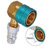 For R1234YF To R134A Low /Side /Quick /Coupler Adapter Car Air-Conditioning Fitting Car Accessories Interiors