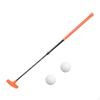 Retractable Golf Putter Club for Children Teenagers Adults Double Sided with 2 Balls