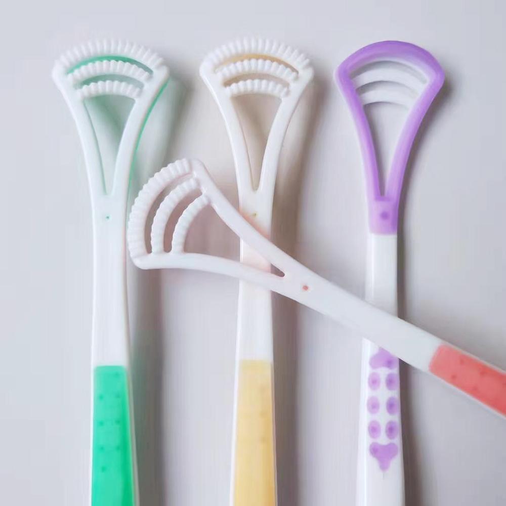 1 шт. скребок для языка щетка для языка глубокая очистка языка гигиена сохранение свежести дыхания