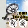 Solar LED Lights Outdoor Pir Motion Sensor Solar Lamp 168COB Solar Street Light Remote Garage Patio Yard Garden Solar Wall Light