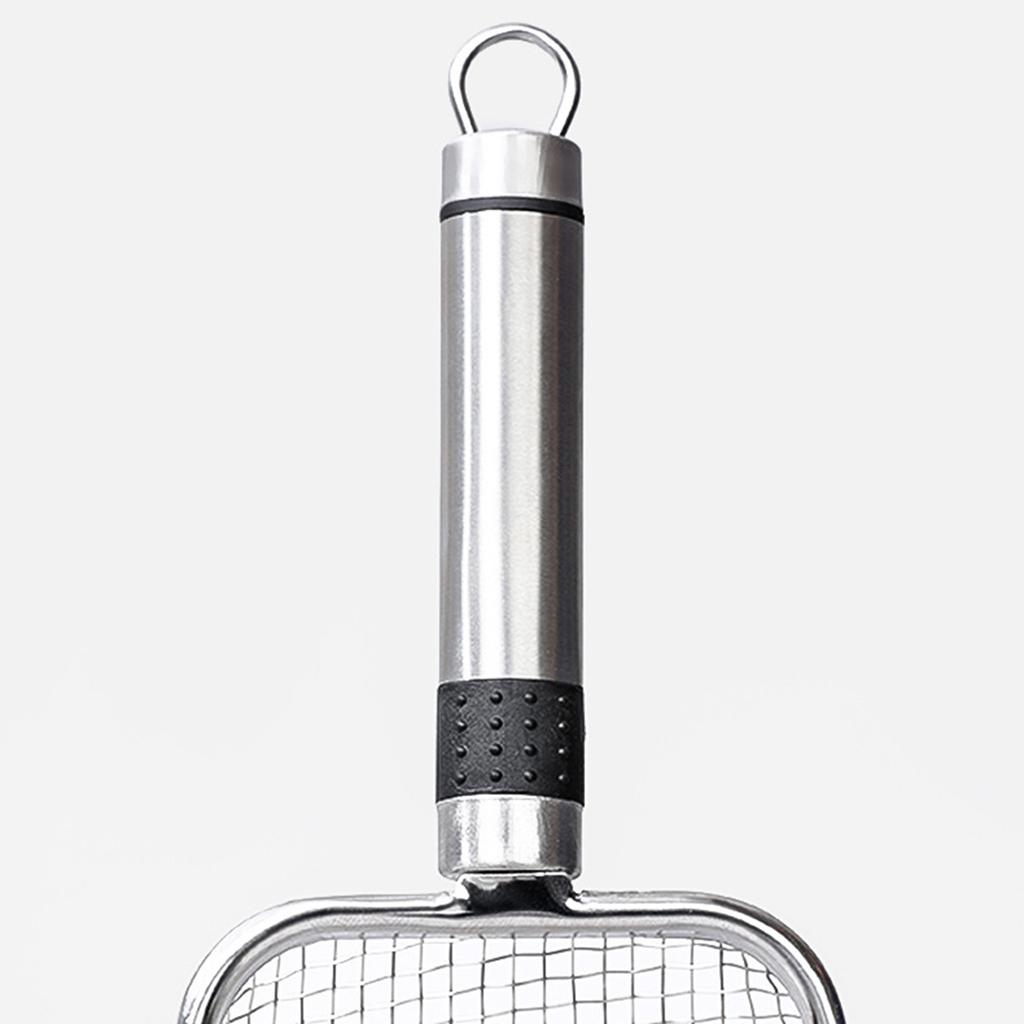 Large Cat Litter Scoops Metal Scoops for Kitten Litter Box Hollow Poop Sifter Deep Shovel Durable Litter Box Cleaner