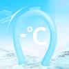 Summer Neck Cooling Tube Wearable Neck Cooler Lightweight Reusable Ice Cold Ring Outdoor Heatstroke Prevention Portable Neck Wrap Collar