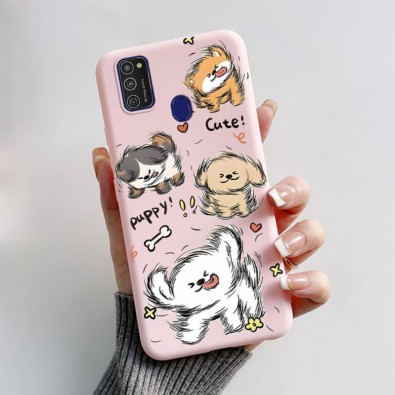 Для Samsung Galaxy M21 M30S M31 M31s Чехол Мягкий Силиконовый Задняя Крышка Телефона Для Samsung M31 M31S M30s M21 M 30 s Чехол Мультяшный Funda