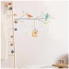 Les Trésors De Lily [A1550] - Наклейка «Птицы на ветке», пастель, 20х70 см.