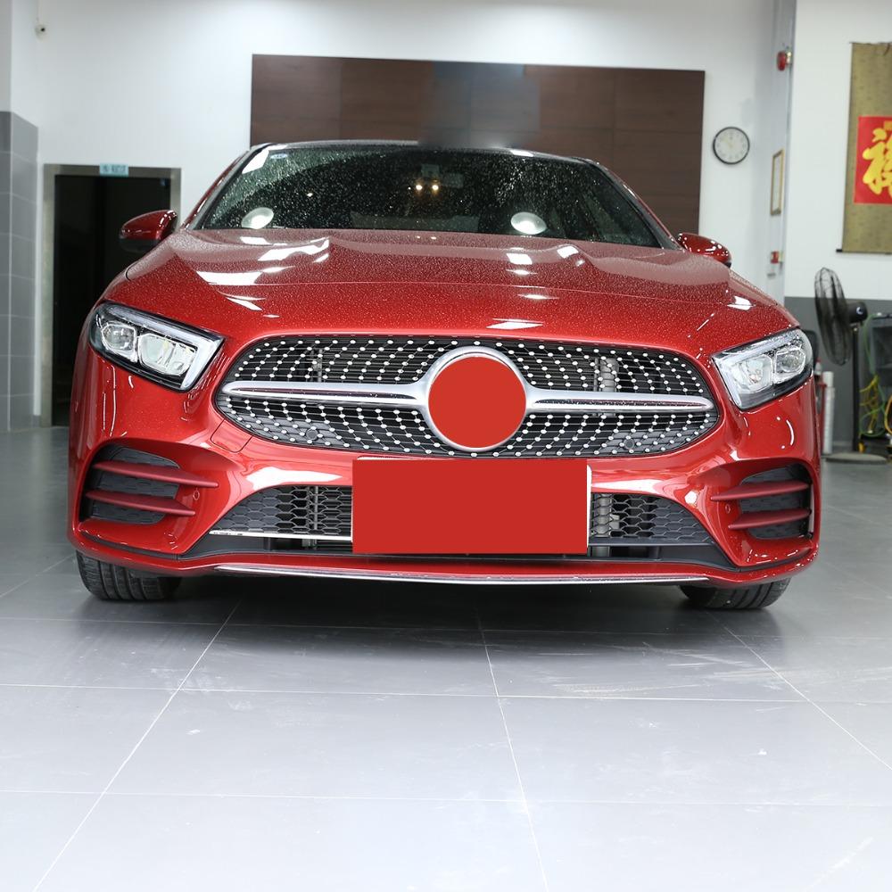 4 х Хромированные автомобильные передние фары из АБС-пластика, декоративные полоски для Mercedes Benz A Class A180 A200 W177 