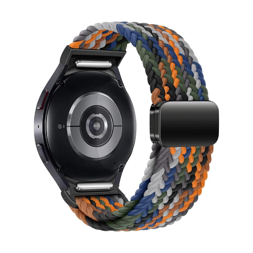 Магнитный плетеный ремешок для Samsung Galaxy Watch 7 6 4 classic/5 Pro/FE 44мм 40мм 45 46 47 мм браслет correa Galaxy watch 7 Ремешок