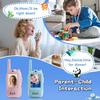 Video Walkie Talkies for Kids 2-inch Video Intercom Rechargeable Voice Fonts One-Click Call Cartoon Intercom Toys Gift