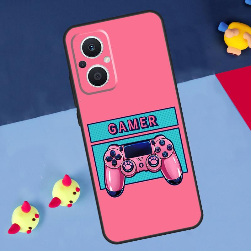Game Over pastel Case For OPPO Reno 8 7 6 5 4 Lite 10 Pro 4Z 5Z 8T OPPO Find X5 X6 Pro X2 Neo X3 Lite Cover