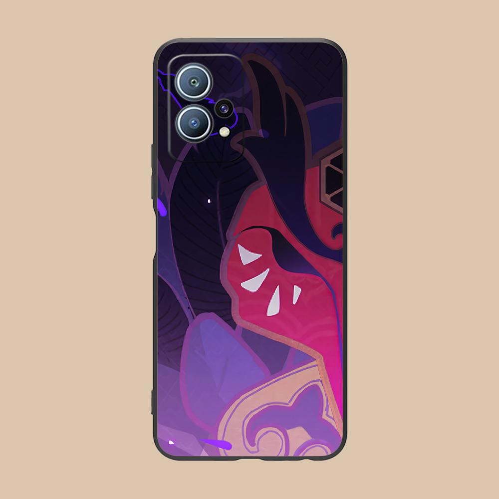 Game GI Kujou Sara Mobile Phone Case for Huawei P60 P50 P40 P30 P20 P10 P9 P8 Pro Lite Plus Colorful Printing Cover Luxury Cover
