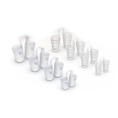 8 пар носовых вентиляционных отверстий без запаха, портативные, мягкие, для сна, облегчение, без аллергенов, силиконовые вентиляционные отверстия с хранением