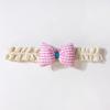 New summer baby headband, solid color bow children's headscarf, thin lace baby hair accessories