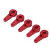 5 Pcs 25T M3 Aluminum Alloy RC Servo Horns Arms 31mm Metal Steering Arms for RC Car for Redcat for Axial for Scx10 for