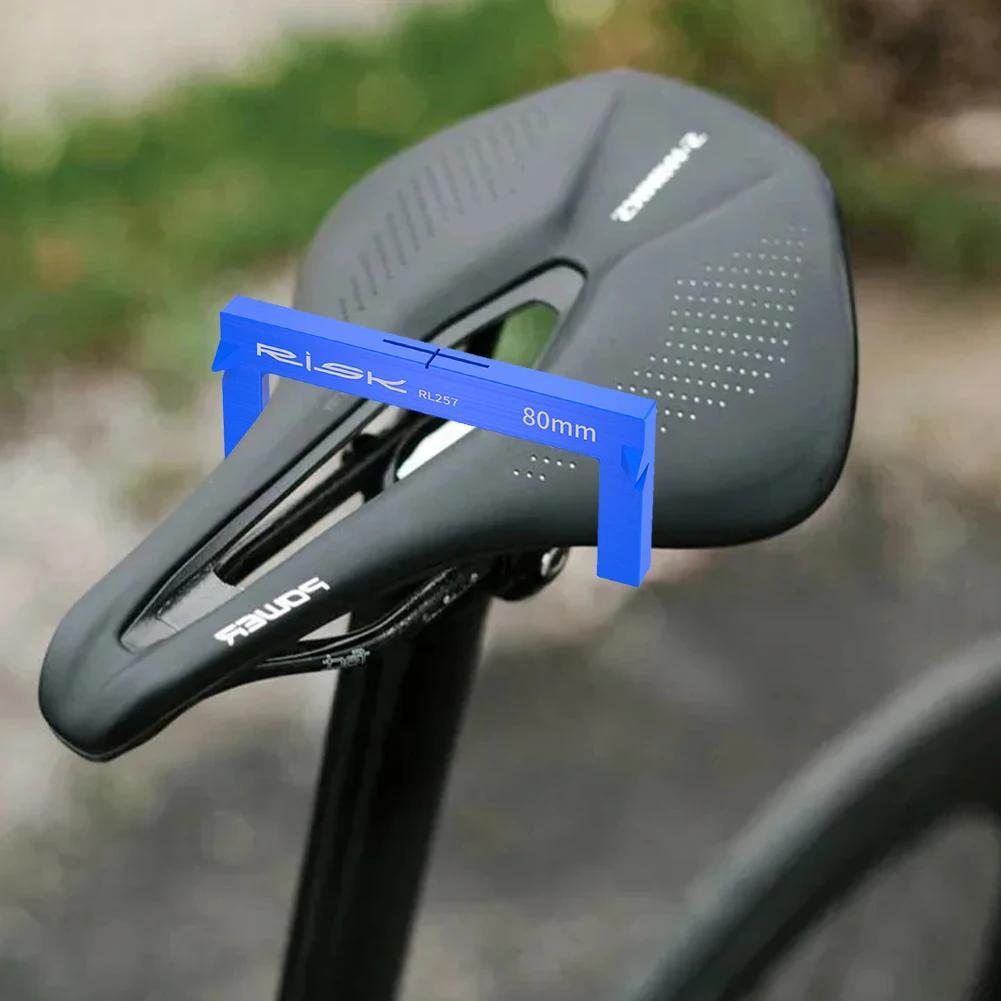 Bike Seat Height Measuring Tool Saddle Positioning Tools Bicycle Seat Cushion Height Measuring Tool for Mountain Road Bicycle