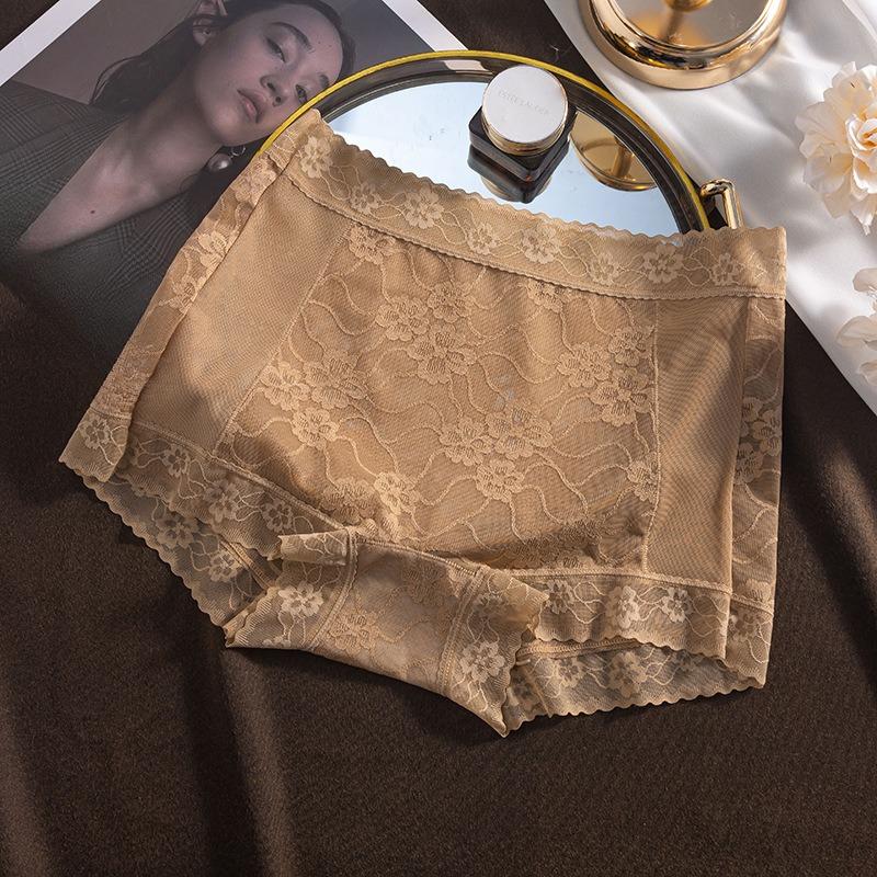 Ladies Spring and Summer New Sexy Lace Delicate Soft Waist Underwear