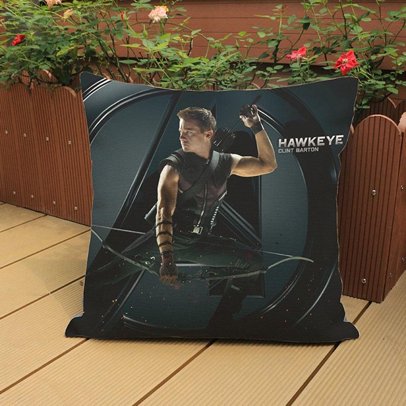 Роскошная супермягкая наволочка для подушки «Альянс Мстителей» с культовым дизайном Железного человека