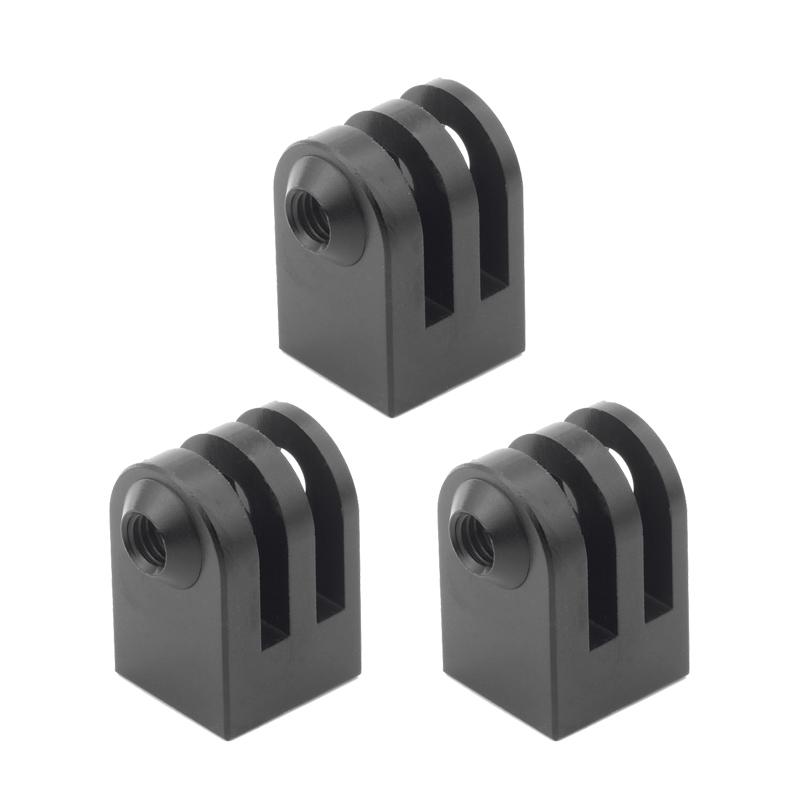 Адаптер для штатива из алюминиевого сплава 1/4 дюйма для камеры GoPro Hero 13 12 11 10 9 Insta360 X2 X3 X4 SJCAM AKASO DJI Osmo Action 5 4 3