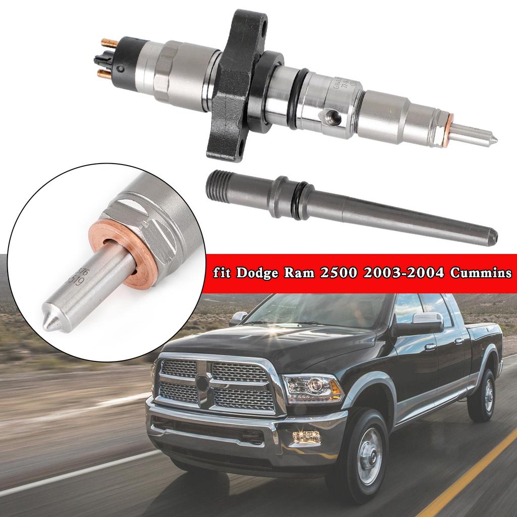 1 ШТ. Топливная форсунка Common Rail 0445120255 подходит для Dodge Ram 2500 2003-2004 Cummins