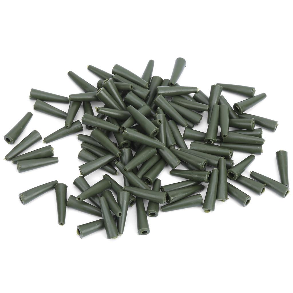 100 Sets 35MM Carp Fishing Fixing Line Connector Sleeve Clip Tackle Accessory