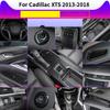 For Cadillac XTS 2013-2018 Carbon Fiber Interior Trim Accessories Center Console Gear Panel Gears Steering Wheel ABS Stickers