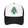 Lebanon Flag Map Beirut Cedar Tree Lebanese Mesh Baseball Cap Unisex Sport Trucker Hat  Hats Breathable Summer Trucker Caps