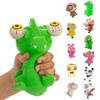 Squeezing Toys Stress Relief Squeezing Toy Animal Popping Out Eyes Squeezing Toys For Adults Children
