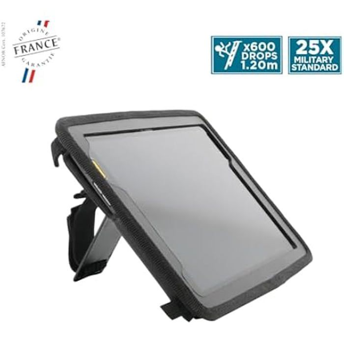 Etui de Protection Renforcé - MOBILIS - Zebra ET40 ET45 - 10'' - Poignée Rotative - Trépied Inclus