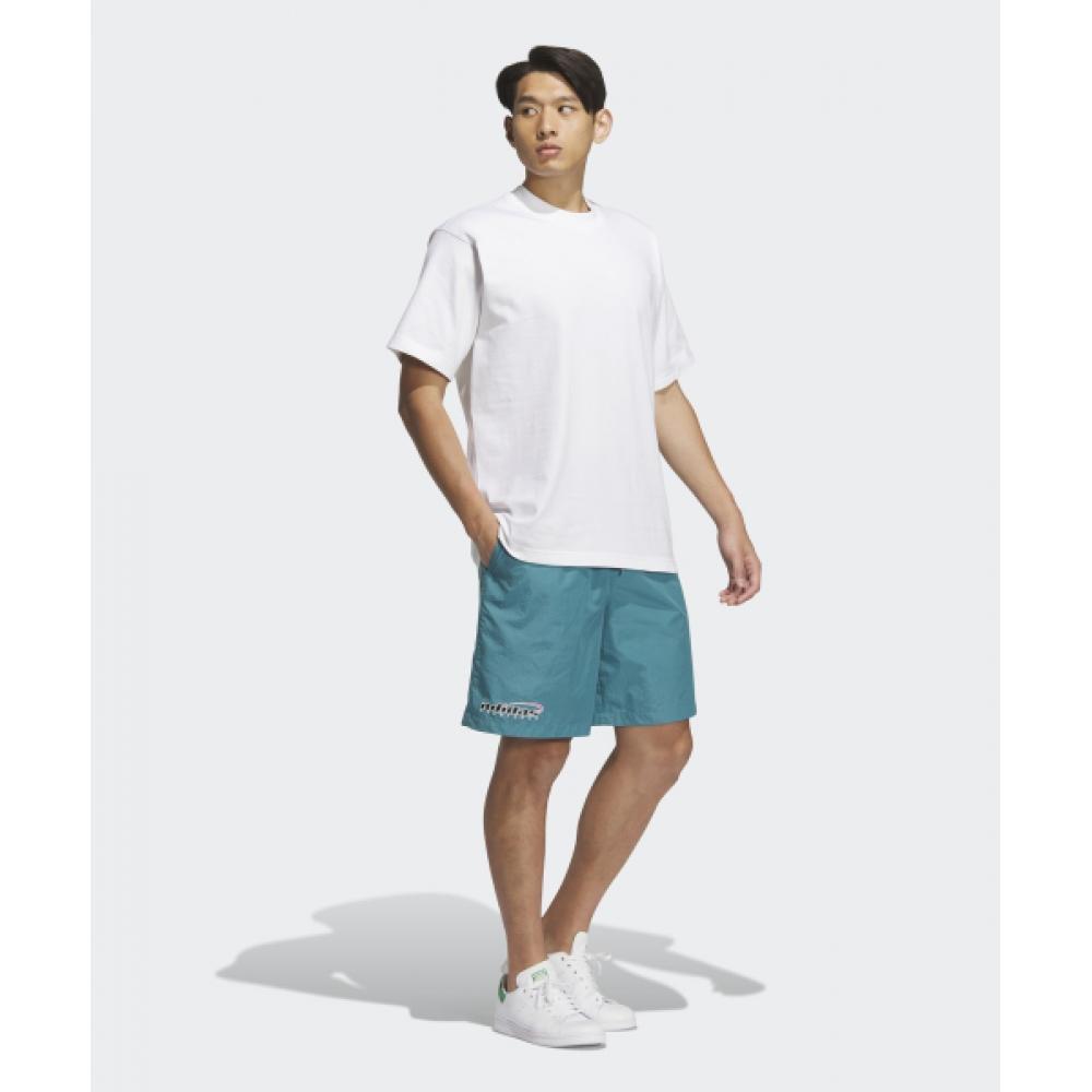 adidas Короткие тканые брюки цвета мяты Iw6313