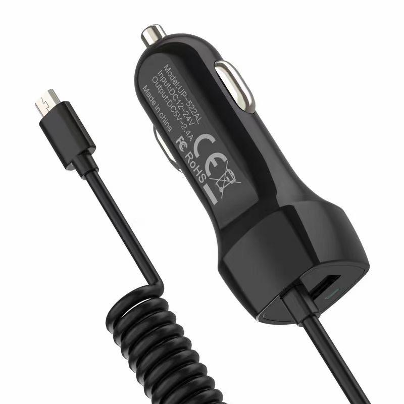 Сертифицированное Type-C автомобильное зарядное устройство 3A с кабелем Lightning для Apple 15