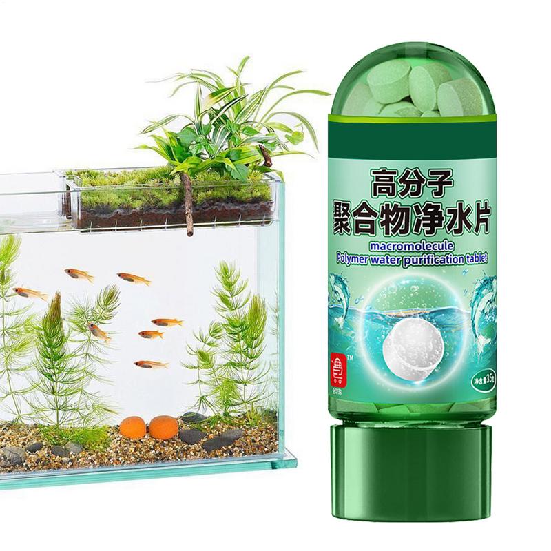 Water Purification Tablets Fast Aquarium Water Filter Fish Supplies Aquarium Tablets Improve water quality Fish Tank Accessories