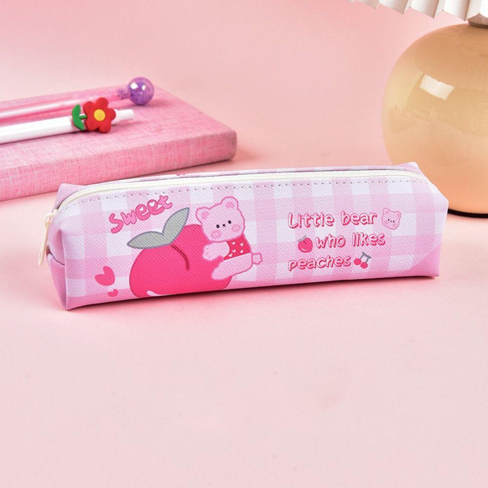 Dirt-proof Pencil Case Waterproof Stationery Bag Multi Functional Pencil Box Gift