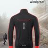 Велосипедная куртка WOSAWE Мужская термофлисовая ветрозащитная велосипедная куртка