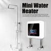220V Instant Electric Water Heater 7500W Home Use Efficient Cast Aluminum Heater - 30-55°C Temperature Control for Quick Shower